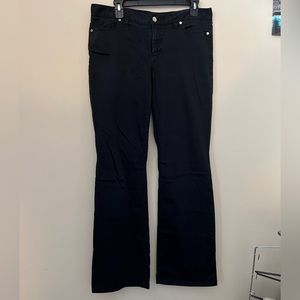 Black Net York & Company bootcut jeans